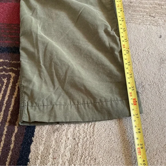 WearFirst Men's Olive Stone Convertible Zip Off Cargo Pants Shorts Size 34x30 - Picture 10 of 12